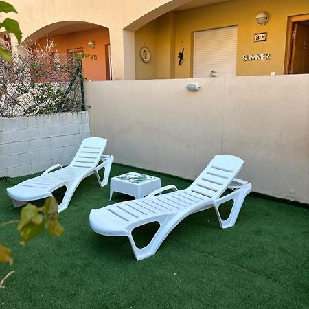 Playas de Vera Bajo Con Jardin A Pie De Playa Y Piscina Comunitaria Con Jacuzzi 아파트 외부 사진