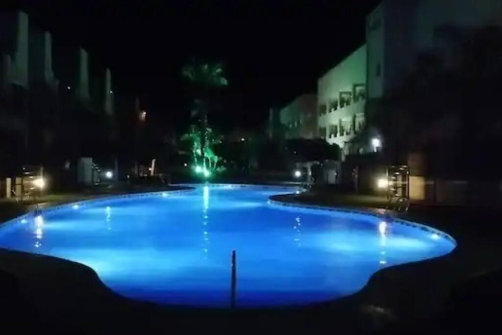Playas de Vera Bajo Con Jardin A Pie De Playa Y Piscina Comunitaria Con Jacuzzi 아파트 외부 사진