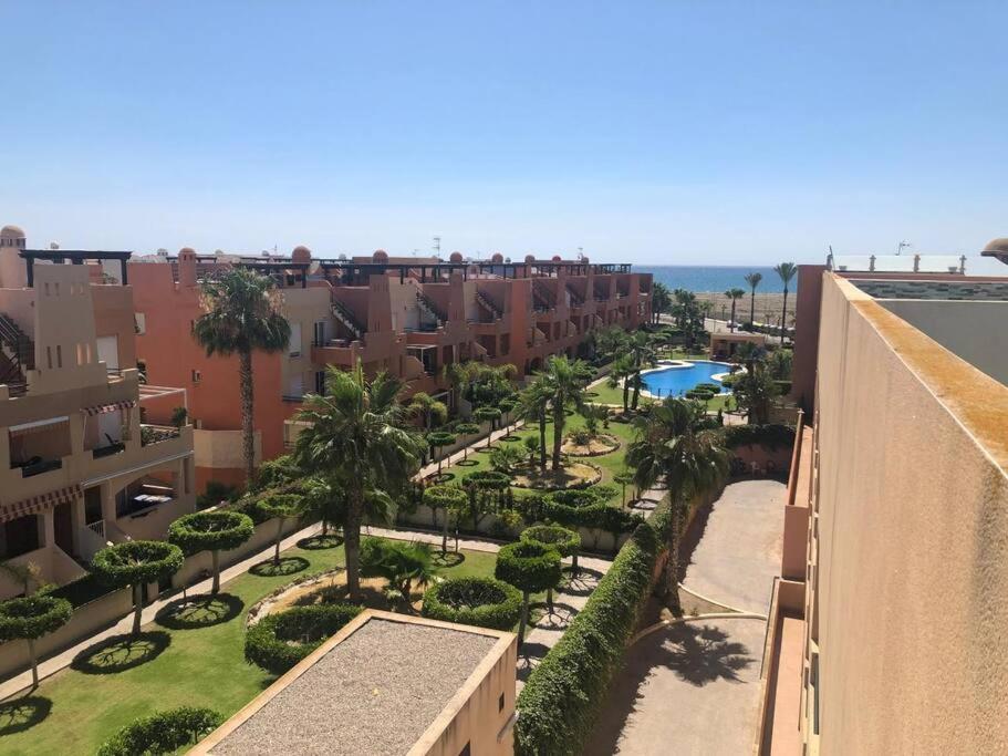 Playas de Vera Bajo Con Jardin A Pie De Playa Y Piscina Comunitaria Con Jacuzzi 아파트 외부 사진