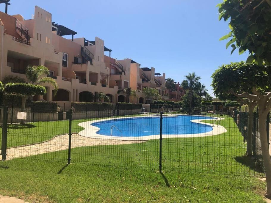 Playas de Vera Bajo Con Jardin A Pie De Playa Y Piscina Comunitaria Con Jacuzzi 아파트 외부 사진