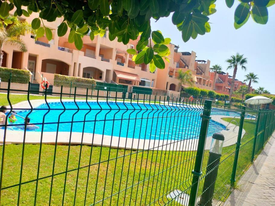Playas de Vera Bajo Con Jardin A Pie De Playa Y Piscina Comunitaria Con Jacuzzi 아파트 외부 사진